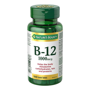 Nature’s Bounty Vitamin B 12 Tablet 1000mcg 100 Tablets