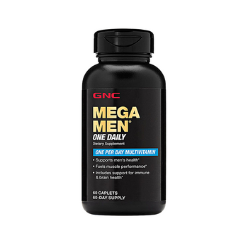 GNC Mega Men One Daily Multivitamin 60 Caplets