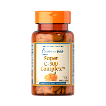 Puritan's Pride Vitamin C 500mg 100 Caplets