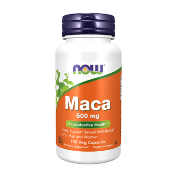 NOW MACA 500mg 100 Capsules